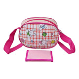 Set Bandolera + Billetera Náutica Popitta Para Niña 