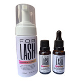 Kit For Lash - Mousse, Primer E Acelerador De Cola