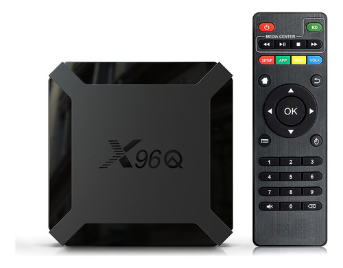 Reproductor De Vídeo H313 Android 3d X96q Player Box 10.0 Tv