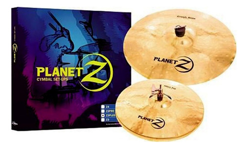 Zildjian Planet Z Set Platillos Hi Hat 14 Y Crash 18