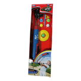 Set Mini Golf Con Maleta Yf310a Juego Deporte Color Rojo