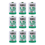 Ls14250 Marca Saft  3.6 Volts 1.2 Ampers 9 Piezas