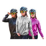 Blusa Corta Vento Jaquetinha Feminina Lisa Frio Ciclismo 