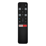 Controle Remoto Compatível Tv Tcl Smart 4k Netflix Globoplay