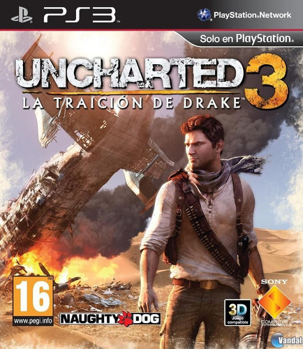 Uncharted 3 - Juego Playstation 3 Físico Original