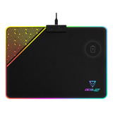 Mousepad Ocelot Gaming Ompr01 Rgb 35x25cm Grosor 5m, Negro