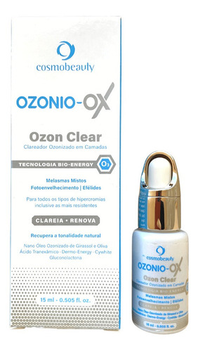 Cosmobeauty Clareador Melasma Ozonizado Ozon Clear 15ml