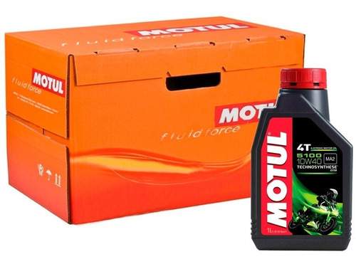 Caja Aceite Motul 4t 5100 10w40 Semisintetico - Fas Motos