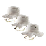 Pack 3 Sombrero Pescador Sombrero Para Sol Bucket Hat Gorros