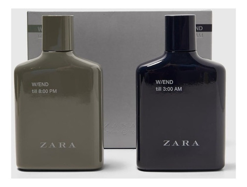2 Perfume Zara W/end 3:00 Am + W/end 8:00 Am 100 Ml Lacrado