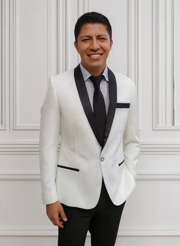 Saco Caballero Gala Cuello De Herradura Con Razo Talla Extra