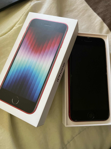 Celular iPhone SE 3ra Gen 256 Gb Color Rojo