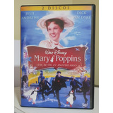 Dvd Duplo - Mary Poppins 45° Aniversário (capa Danificada)
