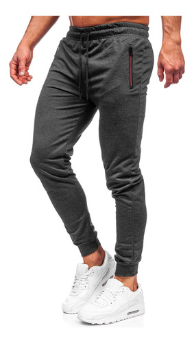 Pack 3 Pantalon Buzo Hombre Algodón Con Polar Env Gratis!