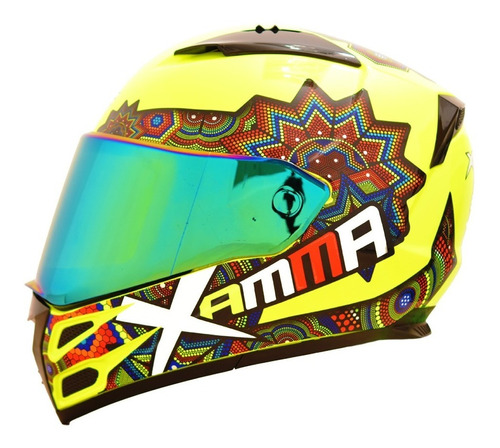 Casco Integral Edge Forza Xamma Certificado Dot Moto Iridium