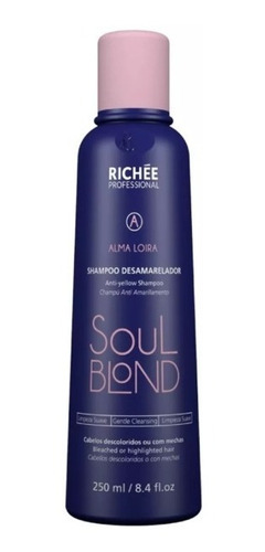 Shampoo O Acondicionador Soul Blond 250ml Richée Pelo Rubio