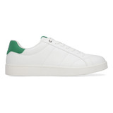 Tenis Ozono Para Hombre Estilo 611702 Blanco - Verde