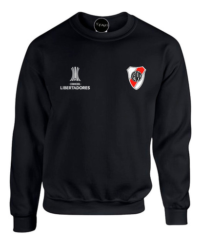 Buzo Crewneck Deportivo Capota River Plate Copa Libertadores