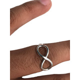 Anillo Infinito Para Dama De En Plata Fina925 Varias Medidas