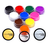 Colormake Mini Clown Makeup - Tinta Cremosa 8g -varias Cores