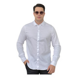 Camisa Armani Exchange Detalhe De Cetim Masculino 