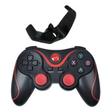 Control P/celular Bluetooth Con Soporte Gamepad Android X3