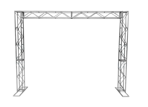 Treliças Kit Trave Box Truss Dj Q20 Aço 2,5/3m - Lourenço