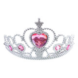 Corona De Princesa En Forma De Corazón Galvanizada De Plásti
