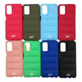 Funda Puffer Silicona Para Motorola G22 G52 G82 E32