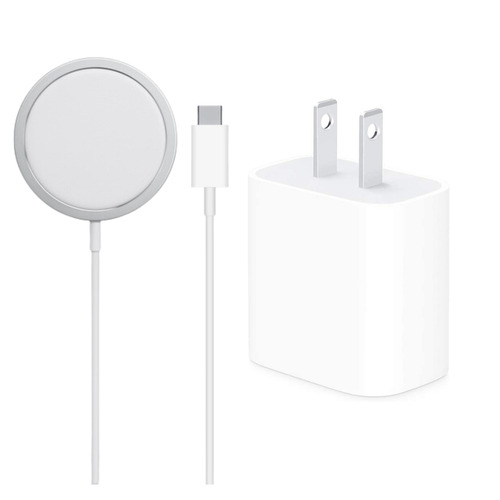 Cargador Inalambrico Magsafe  Cubo De 20w Tipo C