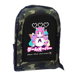 Mochila Camuflada Kawaii Kawai Kaway A11