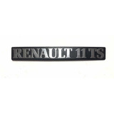 Insignia Emblema Trasera Renault 11 Ts Original Nueva!!