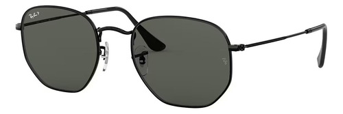 Ray Ban Rb3548n 002/58 Hexagonal Flat Negro Polarizado