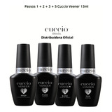 Kit Blindagem Cuccio 13ml = Prep + Fuse + Base + Top Coat