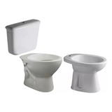 Combo Ferrum Andina Corto Inodoro-deposito-bidet