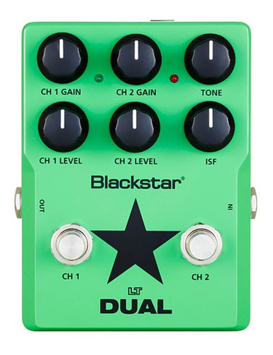 Pedal Guitarra Eléctrica Doble Distorsión Blackstar