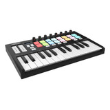 Controlador Midi Portátil Mini25 Worlde Orca Y Teclado De 25