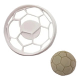 Cortante Plastico De Galletitas Pelota De Futbol