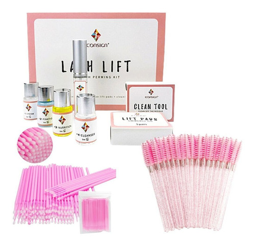 Kit Lash Lifting Inconsign Extensão Cílios Sobrancelhas