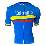 Jersey Linea Pro Colombia F Ciclismo Ruta Mtb 