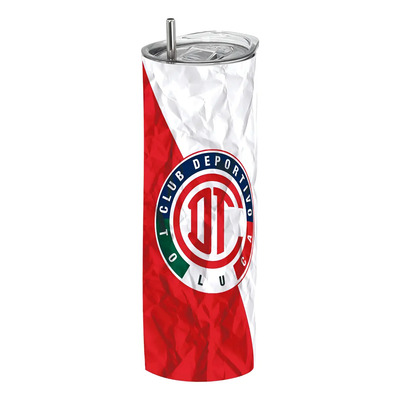 Termo Skinny Café 20 Oz - Diablos Rojos Toluca Futbol #16