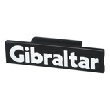Gibraltar Placa Rectangular Con Logotipo De Clip Para Tubo D