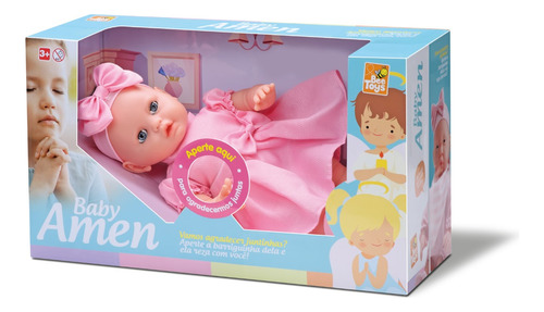 Boneca Baby Amém Bee Toys