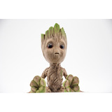 Baby Groot Sentado 15cm - Guardianes Galaxia - Impresion 3d