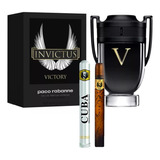 Invictus Victory Paco Rabanne 100ml Cab+perfume Cuba 35ml