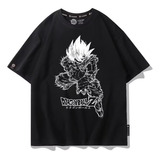 Playera De Manga Corta Con Estampado Dragon Ball Z Goku Fig