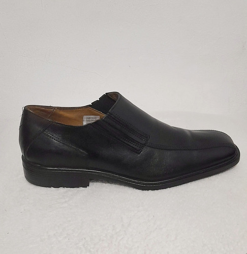 Zapatos Roble De Vestir Elastizado Cuero Negro Talle 41