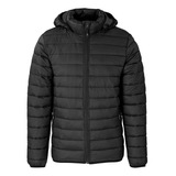 Campera Puffer Impermeable Inflable Con Capucha Desmontable