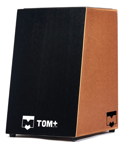 Cajon Fsa Tom+ Carron Inclinado Profissional Acústico Cor Preto