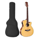 Funda Guitarra Acústica Impermeable Tela Oxford Reforzada 